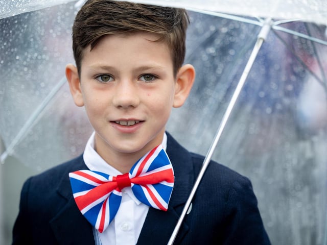 The young man dressed to impress
