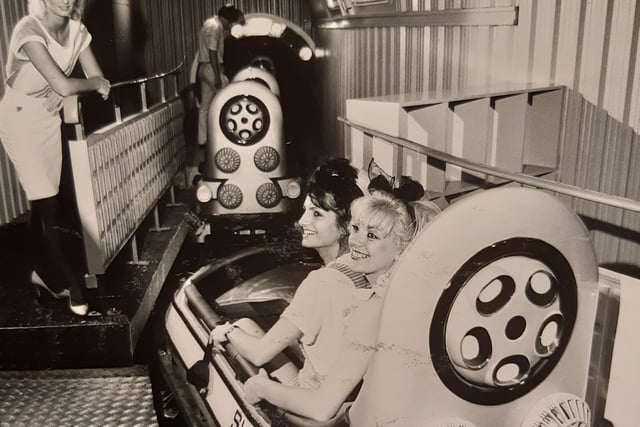 Blast Off - this ride hurtled off into a pitch black void in 1984