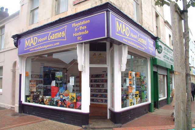 Mad About Games was a feature on the corner of Warren Street