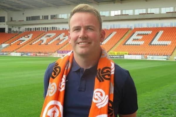 Donnelly returned to Bloomfield Road to take the academy director role in 2020. Picture: Blackpool FC