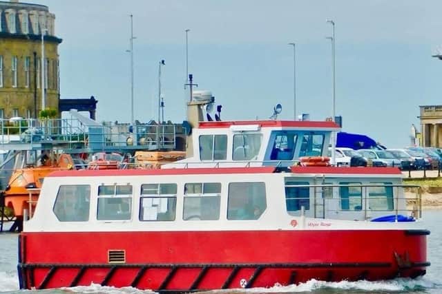 The historic ferry service began way back in 1841