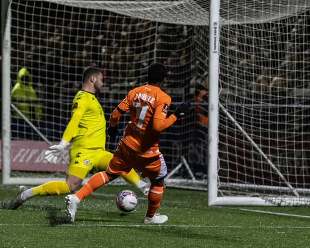 Blackpool have discovered who they will face in the second round of the FA Cup following their victory over Bromley (Photographer Andrew Kearns / CameraSport)