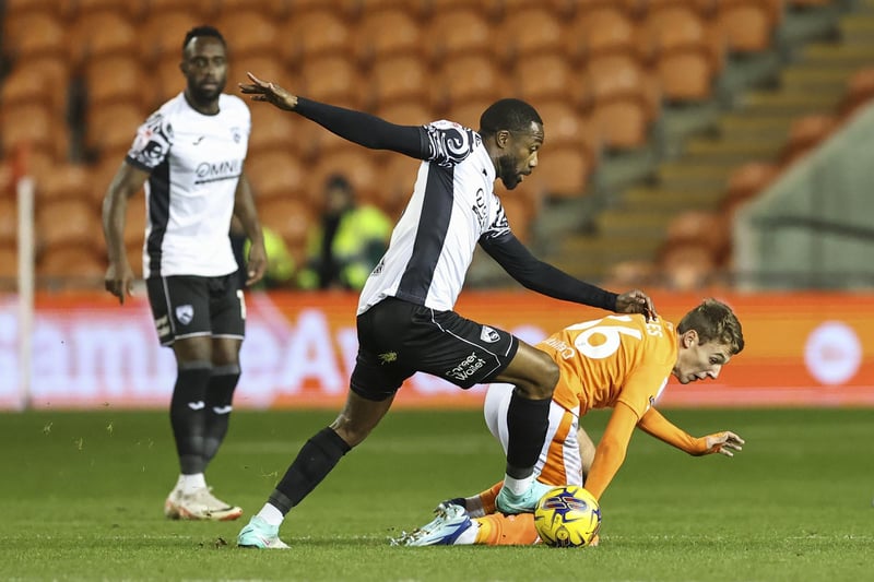 Josh Miles was handed his first senior appearance for Blackpool.
At times the game was maybe a little too physical for the 16-year-old, which is to be expected, but on the whole he looked positive. 
He was subbed off just before the hour mark after appearing to cramp up.