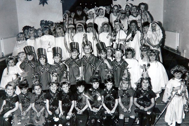 LEP reader Marjorey Prentice of Bowgreave, Preston sent in this picture from Kirkland CE School (now called Kirkland and Catterall CE School) Nativity play