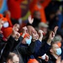 Seasiders supporters cheered their team on as they booked their place at Wembley on this day in 2021.