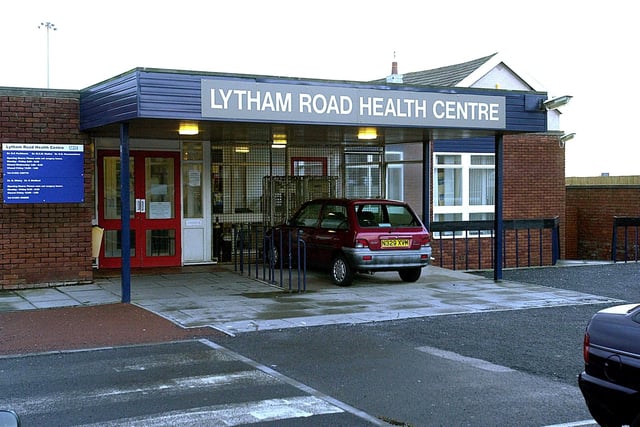 Lytham Road Health Centre 20 years ago