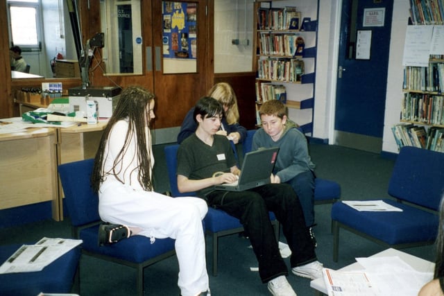 Pupils took part in newspaper workshops with The Gazette in 2000
