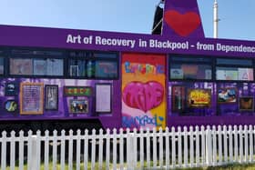 'Art of Recovery' tram project which Shaun played a big part in.