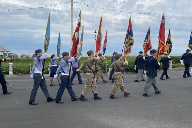 Armed Forces service and parade at Blackpool War Memorial and Cenotaph on Sunday, June 25.