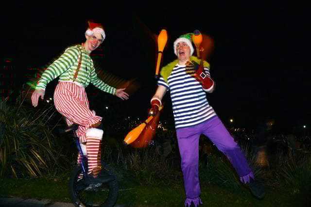 FLEETWOOD - BLACKPOOL - 25-11-23  Fleetwood gets festive at a Christmas market at Marine Hall and a lantern parade.