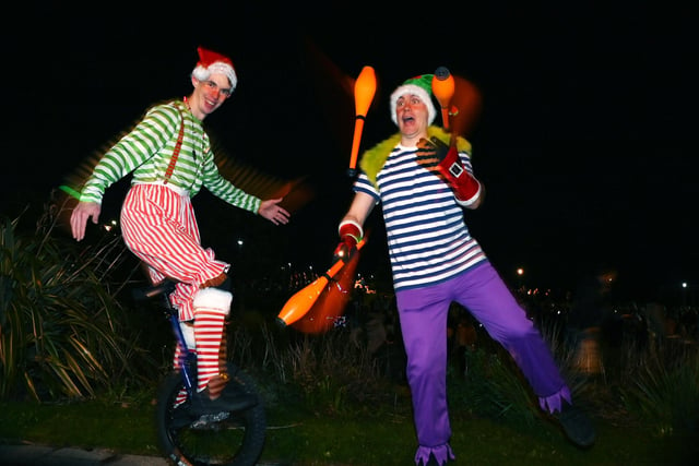 FLEETWOOD - BLACKPOOL - 25-11-23  Fleetwood gets festive at a Christmas market at Marine Hall and a lantern parade.