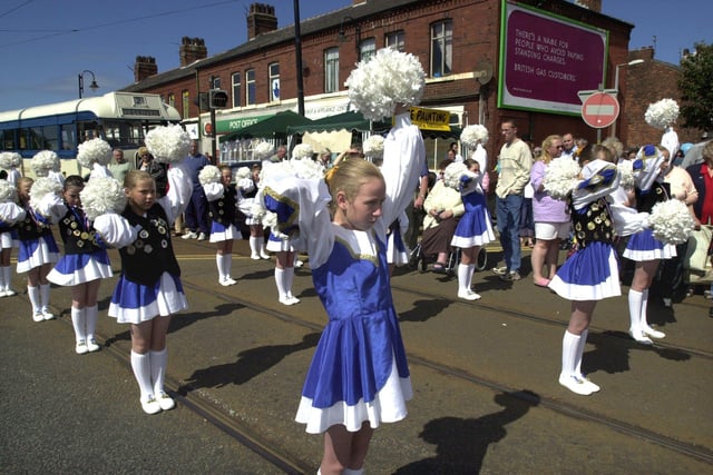 Fleetwood Royalettes doing what they do best in 2002