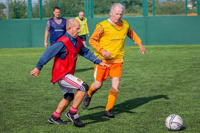Blackpool FC Community Trust has received a grant which enables it to sustain its Walking Football initiative Picture: Blackpool FC Community Trust