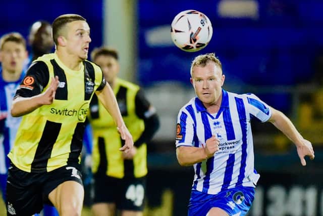 AFC Fylde lost at Hartlepool United on Tuesday Picture: AFC Fylde