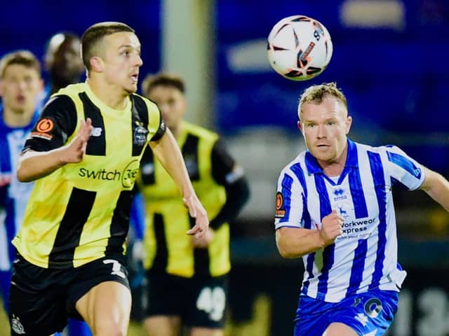AFC Fylde lost at Hartlepool United on Tuesday Picture: AFC Fylde