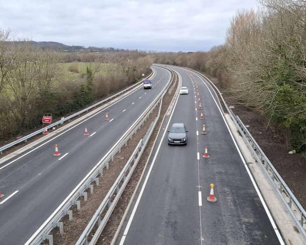 The A6070 has undergone a major revamp since it was downgraded from a motorway