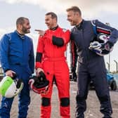 The real speed of Freddie Flintoff's Top Gear crash last year has been revealed. Image: BBC