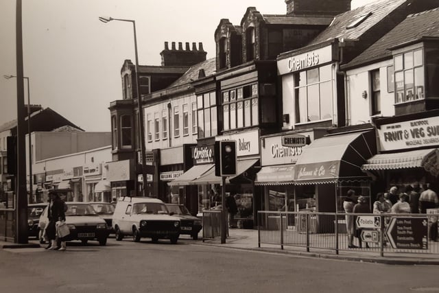 Another scene from 1989 in Lytham Road
