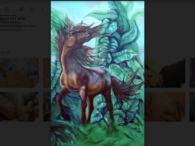 Beautiful image of a horse by Kasia Nowak