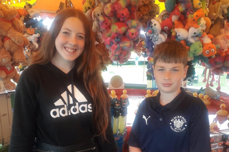 Evangeline Scott and Frank Kolego
