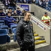 James Rowe watches his first home game as Fylde boss against Telford   Picture: STEVE MCLELLAN