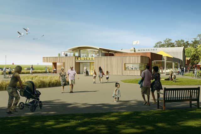 The planned new look for Lowther Pavilion, Lytham
