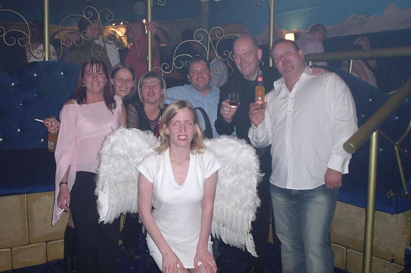 General manager Dominic herdman and friends - Heaven and Hell VIP Night