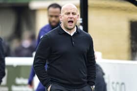 AFC Fylde manager Adam Murray Picture: Steve McLellan