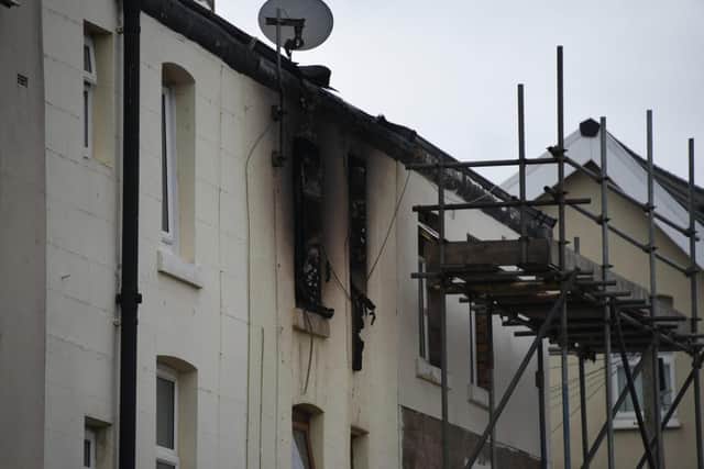 Lancashire Police said an investigation into the cause of the fire was underway