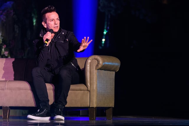 Craig Christian from Evolution Magic speaks at at the Blackpool Pleasure Beach 2022 Season Launch. Photo: Kelvin Stuttard