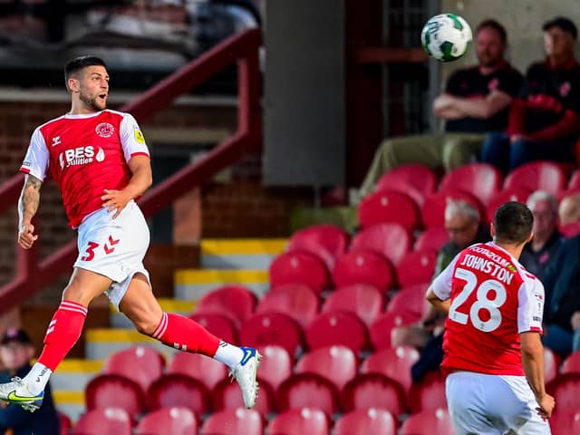 Fleetwood Town defender Danny Andrew Picture: Adam Gee