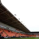 Blackpool's FA Cup game against Forest Green Rovers was postponed (Photographer Rich Linley/CameraSport)