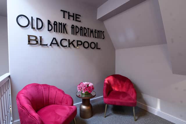 The former RBS bank on Talbot Square has been spectacularly transformed into five luxury holiday apartments. Photo: Kelvin Stuttard