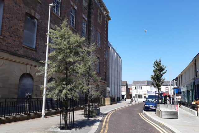 More trees could be planted such as these in Edward Street
