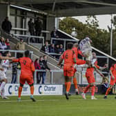 Sam Graham (number 15) has extended his stay with AFC Fylde  Picture: Steve McLellan