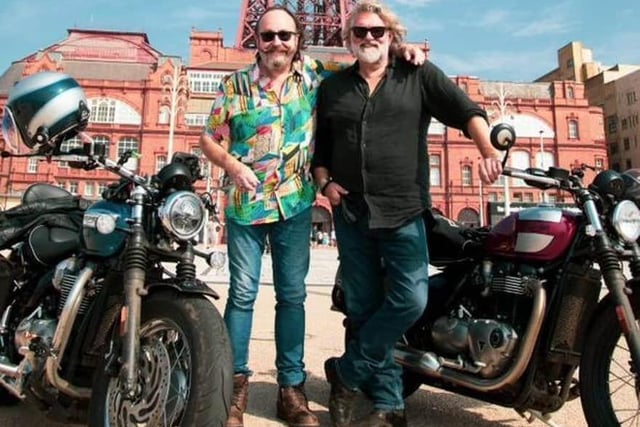 Back on UK soil for their road trip ' The Hairy Bikers Go North' in 2021 where they travelled to their home turf starting in Lancashire, with a stop off in Blackpool