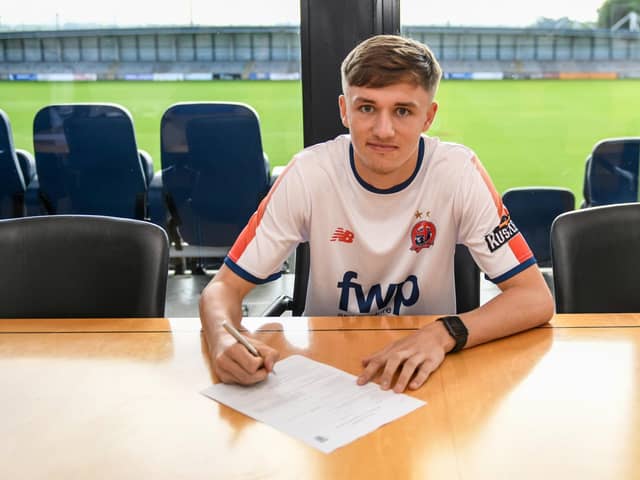 Jack Morris has signed his first professional contract with AFC Fylde Picture: Steve McLellan