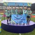 St Wulstan's and St Edmund's Catholic Academy won the PLPS Under-11 girls' tournament at Brentford FC