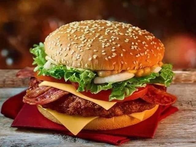 The Big Tasty and the Big Tasty with Bacon are among the McDonald's meals affected by the tomato shortage. Pic credit: McDonald's
