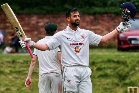 Blackpool professional Shivam Chaudhary dominated their successful run chase on Saturday Picture: Ian Moore