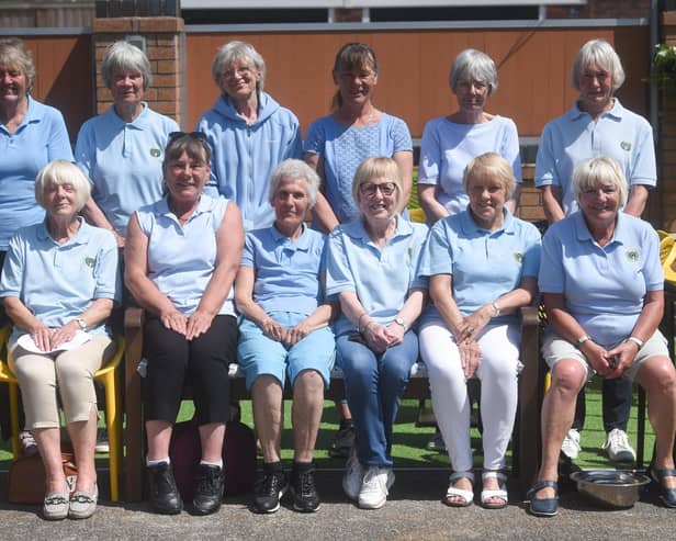 The Carleton ladies' bowling team  Picture: DANIEL MARTINO