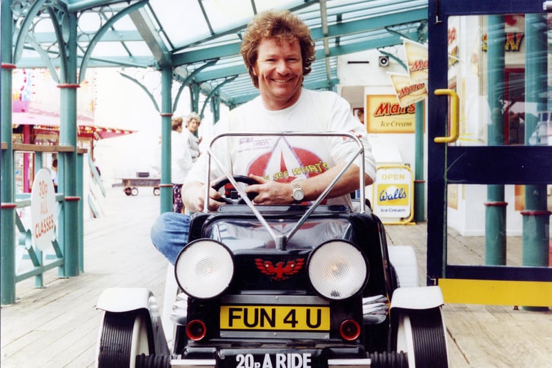 Jim Davidson in Blackpool for the 1993 season