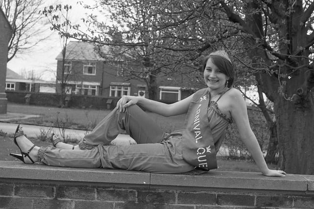Pauline Bamber was chosen as Kirkham's Carnival Queen for 1982. Pauline, 18, was a former pupil of St Bede's School, Lytham, and beat off the other challengers for the title in the finals at the Willows Club. She will now take pride of place on the Kirkham Clun Day Carnival float