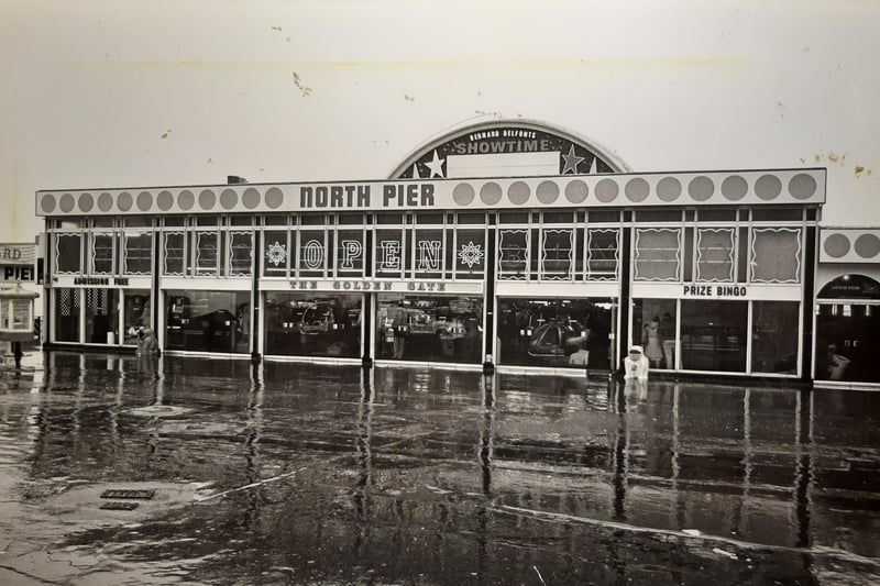 This was 1984 and North Pier was in line for a facelift to restore it back to its Victorian splendour