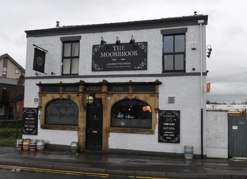 The Moorbrook on North Road, Preston, has a rating of 4.7 out of 5 from 474 Google reviews and has outside dining available