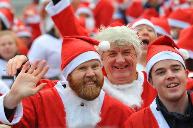 More than 1,800 Santas have raised at least £35,000 for Brian House Children's Hospice