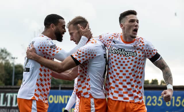 Blackpool have a good blend of experience and youth in their squad. One player is head and shoulders above the rest though. (Photographer Andrew Kearns/CameraSport)