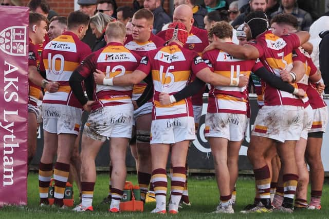 Fylde RFC's players have had a tough run of results this season Picture: Chris Farrow/Fylde RFC