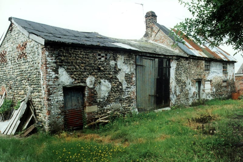 This is Walkers Hill Farmhouse, as it looked in 1997. It was built in the last quarter of the 18th century and is the only surviving 18th century cobble-built farmhouse in the district of Blackpool. It has now been modernised