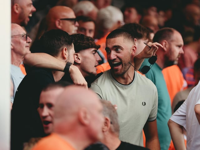 Seasiders supporters packed out the away end at Stockport.